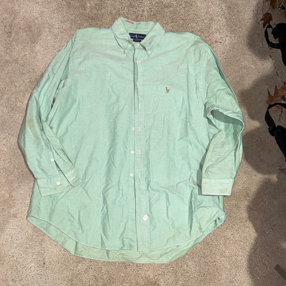 Vintage 80’s Ralph Lauren Yarmouth Oxford Shirt